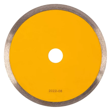 Диск алмазный сплошной, супертонкий, 180 х 25,4 мм, горячее прессование, мокрое резание// Denzel 73158 купить в Кургане