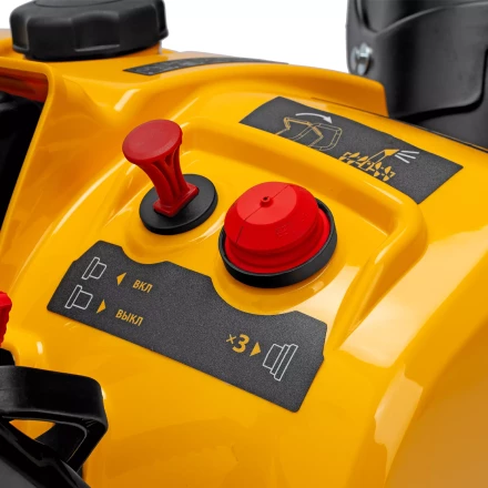 Бензиновая снегоуборочная машина Denzel SB 460 E, 99cc, эл.старт, шнек SnowCrusher купить в Кургане