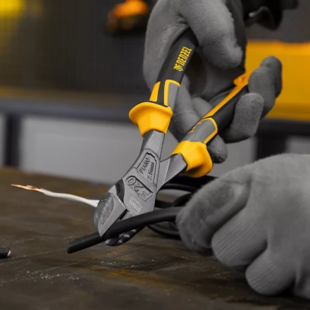 Бокорезы 200 мм Denzel 17784, усиленные, трехкомпонентные рукоятки купить в Кургане