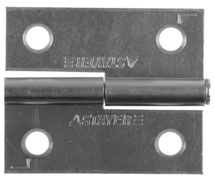 Петля дверная STAYER "MASTER" разъемная, цвет белый цинк, левая, 50мм 37613-50-1L купить в Кургане