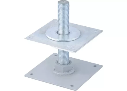 Анкер регулируемый по высоте ARH 100 - 20 цинк СИБРТЕХ 46561 купить в Кургане