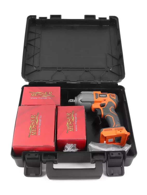 Аккумуляторный ударный гайковерт MESSER DCW9 750Нм М20 6Ач купить в Кургане