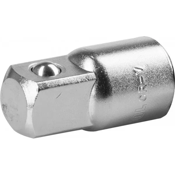 Адаптер KRAFTOOL "INDUSTRIE QUALITAT" увеличивающий для торцовых головок, 3/8"F x 1/2"M 27841_z01 купить в Кургане