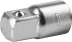 Адаптер KRAFTOOL &quot;INDUSTRIE QUALITAT&quot; увеличивающий для торцовых головок, 3/8&quot;F x 1/2&quot;M 27841_z01 купить в Кургане