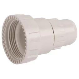 Переходник ЗУБР "ШиреФит" редукционный "накидная гайка - штуцер с гайкой", 32мм-16мм 51476-32-16