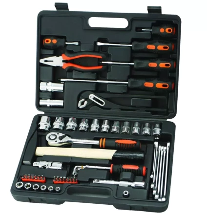 Набор инструментов Кратон TS-09 1/2 1/4 58 предметов 2 28 09 009 купить в Кургане