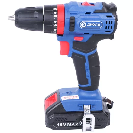 Аккумуляторная дрель-шуруповерт Диолд ДЭА-16ЛИ-01 У купить в Кургане