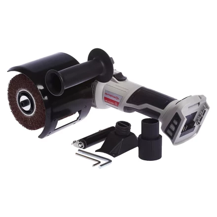 Щеточная шлифовальная машина с бесщеточным (вентильным) двигателем ИНТЕРСКОЛ ШМ-110/18ВЭ аккумуляторная Li-ion АПИ (картон, без аккум. и ЗУ) купить в Кургане