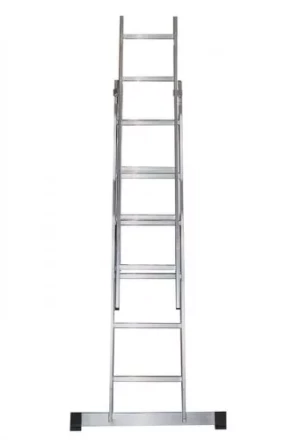 Лестница двухсекционная 2х 6 ступеней ЭНКОР 69694 купить в Кургане