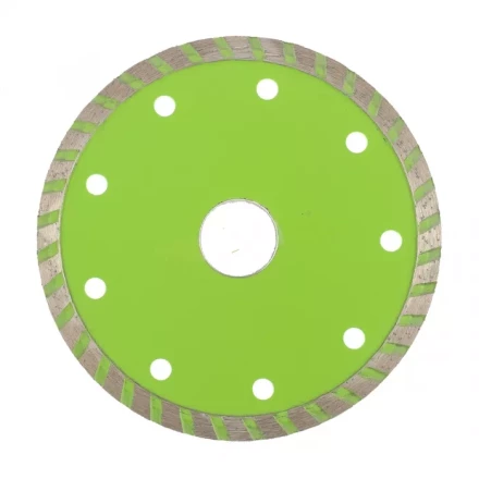 Диск алмазный отрезной Turbo 115 х 22,2 мм сухая резка СИБРТЕХ 731307 купить в Кургане