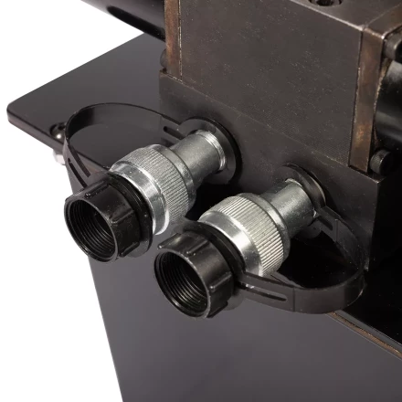 Насосная гидравлическая станция двухканальная КВТ ПМЭ-7100-К2 объем маслобака 10.0 л (230 В/50 Гц) (91800) купить в Кургане