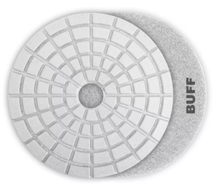 ЗУБР 125 мм, BUFF, мокрое шлифование, алмазный гибкий шлифовальный круг АГШК, Профессионал (29867-10000) купить в Кургане