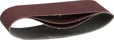 Лента шлифовальная бесконечная ЗУБР &quot;МАСТЕР&quot; на тканевой основе, для ЛШМ, P100, 75х457мм, 3шт 35541-100 купить в Кургане