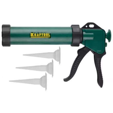 Пистолет для герметика KRAFTOOL &quot;KraftSeal&quot; 06677, закрытый, 320мл 06677_z01 купить в Кургане