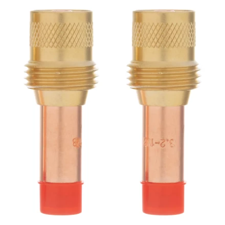 Держатель цанги с газовой линзой для электрода 2,4 мм, 2 шт Denzel 93658 купить в Кургане