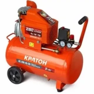 Компрессор масляный поршневой прямой привод Кратон AC-280-40-DD 3 01 01 034 купить в Кургане