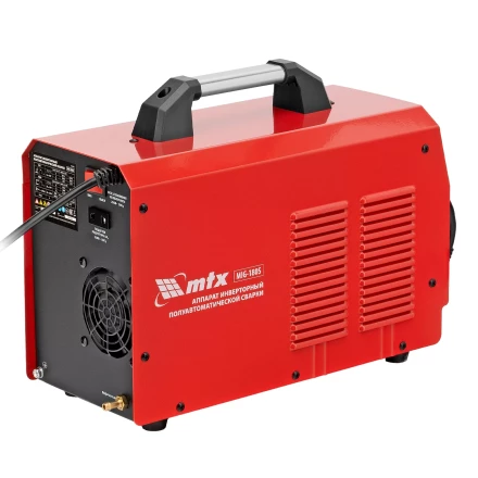 Аппарат инвертор. полуавтомат. cварки MTX MIG-180S 94302, 180A, ПВ 60%, катушка 5 кг купить в Кургане