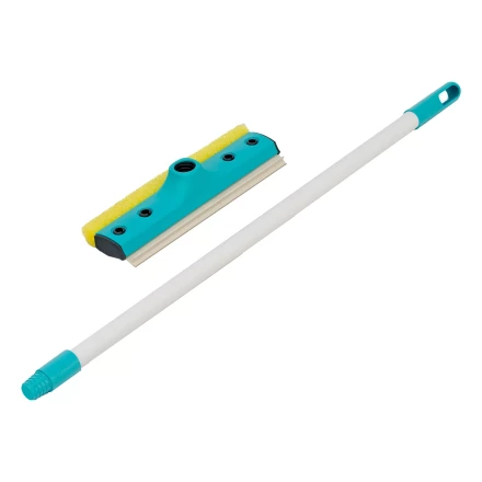 Щетка-окномойка с водосгоном, пластиковый черенок, 640х220 мм, Home Palisad 93591 купить в Кургане