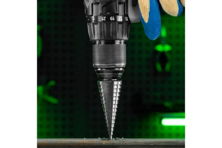 Сверло ступенчатое по металлу Сибртех 723015, 4-6-8-10-12-14-16-18-20-22-24-26-28-30-32 мм, 4241 купить в Кургане