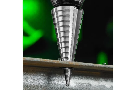 Сверло ступенчатое по металлу Сибртех 723015, 4-6-8-10-12-14-16-18-20-22-24-26-28-30-32 мм, 4241 купить в Кургане