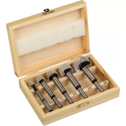 ЗУБР "МАСТЕР". Набор сверл Форстнера по дереву, 5шт 2994-H5 купить в Кургане