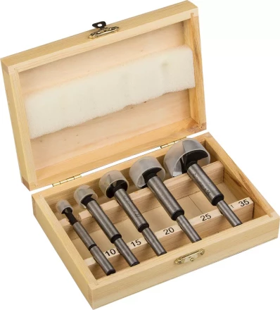 ЗУБР "МАСТЕР". Набор сверл Форстнера по дереву, 5шт 2994-H5 купить в Кургане