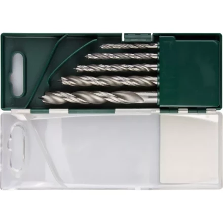 Набор сверл по дереву, KRAFTOOL 29400-H5, 5шт(4-10мм), двухленточных, спиральных 29400-H5 купить в Кургане