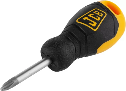 Отвертка JCB, хромомолибденовая сталь S2, двухкомпонентная рукоятка, магнитный наконечник, PH №2х40мм JSD001 купить в Кургане