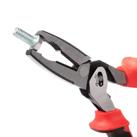 Пассатижи диэлектрические КВТ со сдвоенным шарниром 225 мм (102700) купить в Кургане