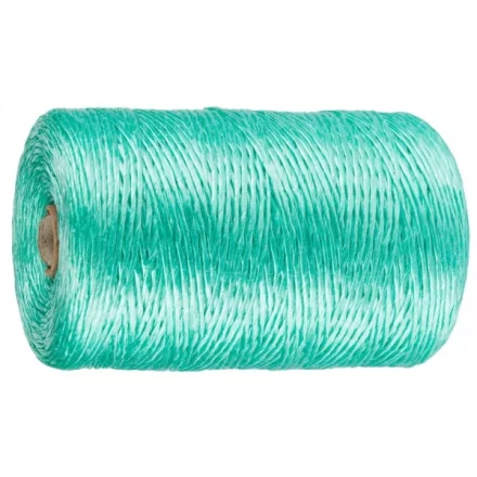 Шпагат ЗУБР многоцелевой полипропиленовый, зеленый, d=1,8 мм, 500 м, 50 кгс, 1,2 ктекс 50033-500 купить в Кургане