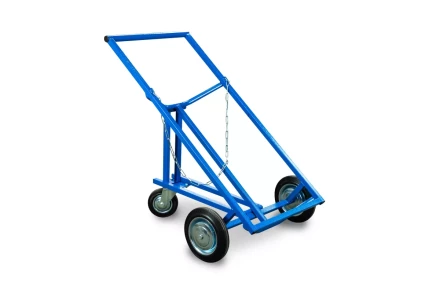 Тележка для металлических бочек TOR КБ-2 (250 литая+160 поворотное) 1023593 купить в Кургане