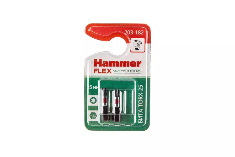 Бита HAMMER T25 25мм купить в Кургане