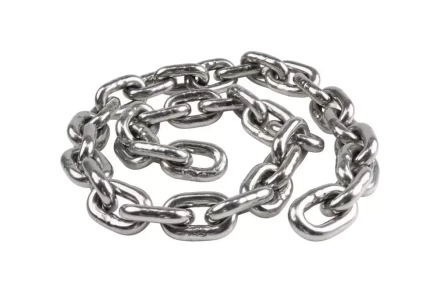 Цепь круглозвенная TOR G80 EN818-7 8х24 оцинкованная калиброванная 1002125 купить в Кургане