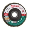Круг Лепестковый Торцевой (КЛТ) HAMMER КЛТ 1 Ф125х22 Р40 213-024 купить в Кургане