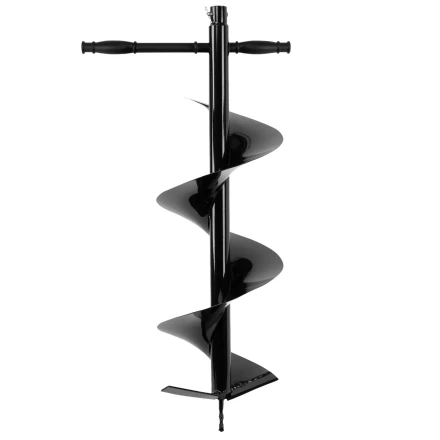 Шнек для грунта E-250, диаметр 250 мм, длина 800 мм,соединение 20 мм, несъемный нож Denzel 56025 купить в Кургане