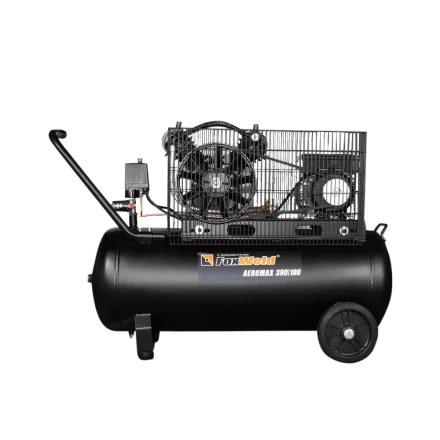Компрессор масляный ременной AEROMAX 390/100 FoxWeld купить в Кургане