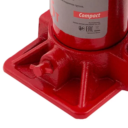 Домкрат гидравлический бутылочный, 6 т, h подъема 180–340 мм Sparta Compact 50340 купить в Кургане