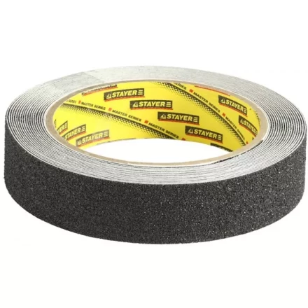 Клейкая лента, STAYER Profi 12270-25-05, противоскользящая, 25мм х 5м 12270-25-05 купить в Кургане