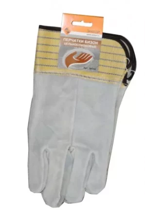 Перчатки Бизон Энкор цельноспилковые 1/10 58744 купить в Кургане