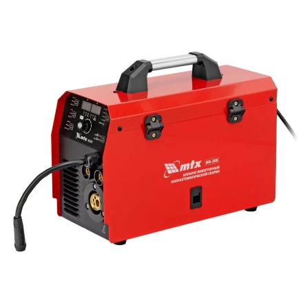 Аппарат инвертор. полуавтомат. cварки MTX MIG-200S, 200A, ПВ 60%, катушка 5 кг купить в Кургане