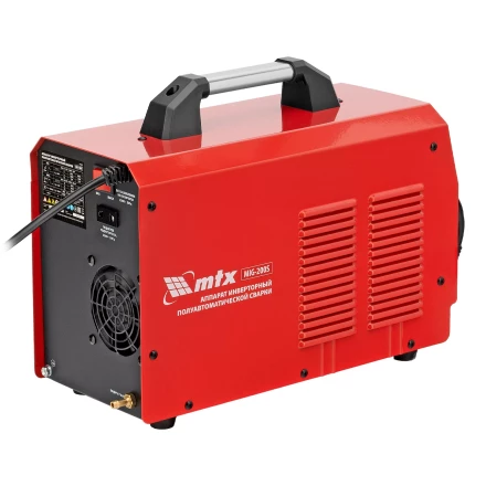 Аппарат инвертор. полуавтомат. cварки MTX MIG-200S, 200A, ПВ 60%, катушка 5 кг купить в Кургане