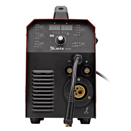 Аппарат инвертор. полуавтомат. cварки MTX MIG-200S, 200A, ПВ 60%, катушка 5 кг купить в Кургане