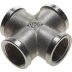 Крестовина GENERAL FITTINGS никелированная латунь, г/г/г/г, 3/4&quot; 51048-3/4 купить в Кургане