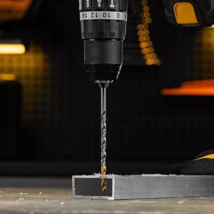 Сверло спиральное по металлу Denzel 5,5 х 139 мм, Р6М5, Golden Tip, удлиненное, 718255 купить в Кургане