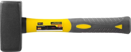 Кувалда STAYER &quot;PROFI&quot; кованая с двухкомпонентной фиберглассовой ручкой, 1,5кг 20052-15 купить в Кургане