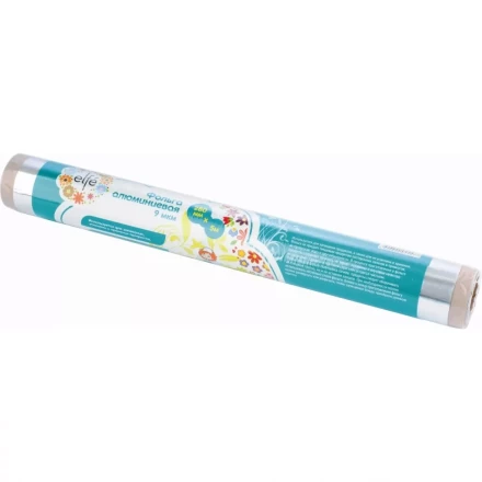 Фольга алюминиевая 9 мкм 280 мм х 5 м Elfe 95010 купить в Кургане