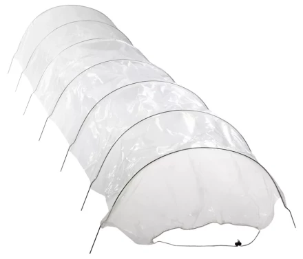 Парник GRINDA, в комплекте стальные оцинк. дуги и плёнка 120 микрон , 400х65х45 см 8-422356 купить в Кургане