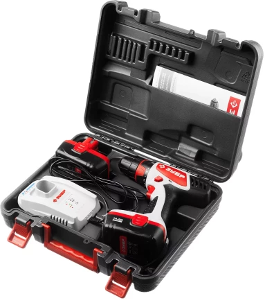 Дрель-шуруповерт 2 АКБ ЗДА-14.4-2 КИН серия МАСТЕР купить в Кургане