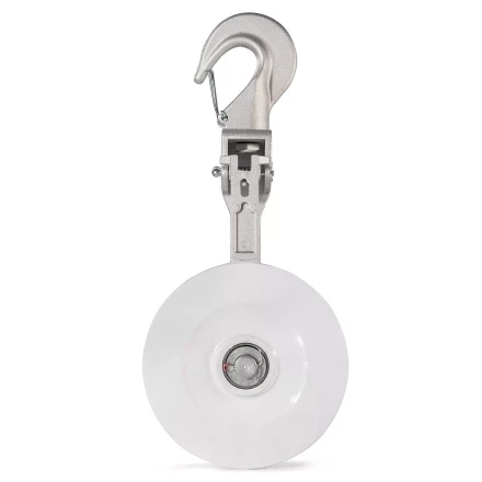 Ролик монтажный алюминиевый с крюком КВТ РМ-3 для раскатки проводов СИП (102114) купить в Кургане