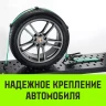 Ремень стяжной автовозный HITCH REGULAR 50мм STF 400 DaN 3000кг 3м резин. контроллер (3шт) 33мм (SZ068107) купить в Кургане
